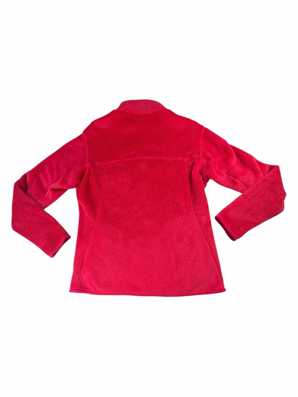 Patagonia Women’s Hot Pink Snap T Fleece Pullover Sweater Size L - Picture 3 of 7